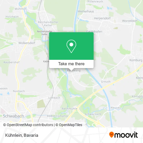 Карта Kühnlein