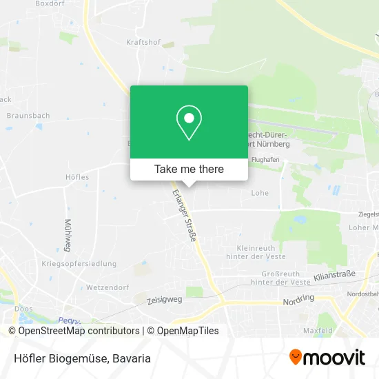 Карта Höfler Biogemüse