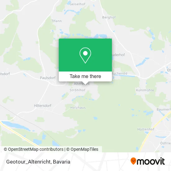 Карта Geotour_Altenricht