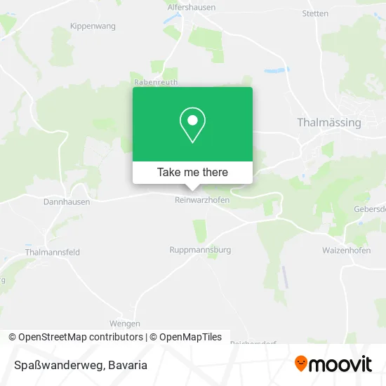 Карта Spaßwanderweg