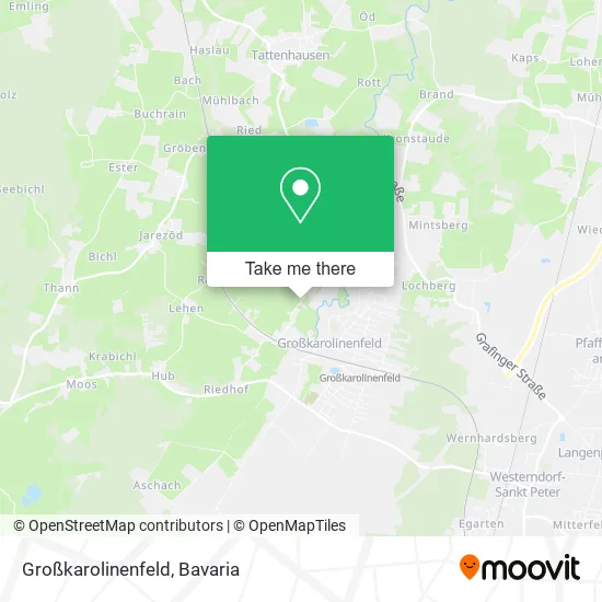 Карта Großkarolinenfeld