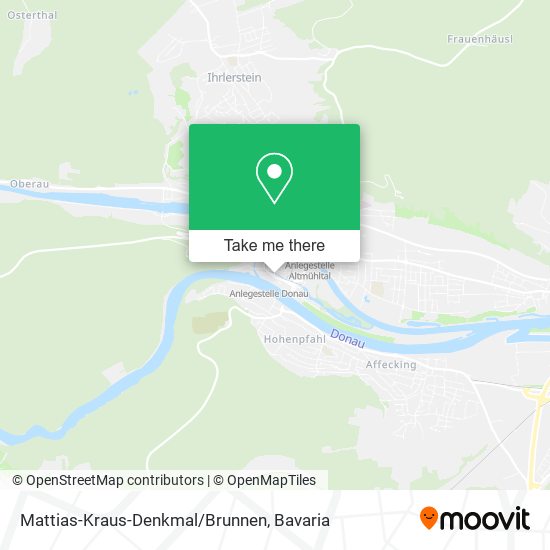 Mattias-Kraus-Denkmal/Brunnen map