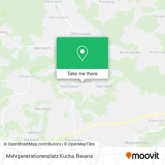 Карта Mehrgenerationenplatz Kucha