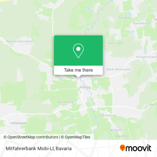 Карта Mitfahrerbank Mobi-Ll