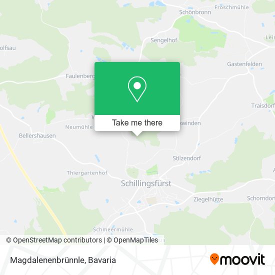 Magdalenenbrünnle map