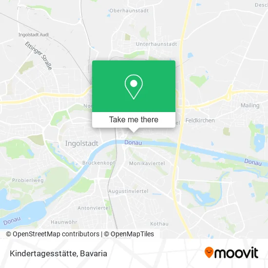 Карта Kindertagesstätte