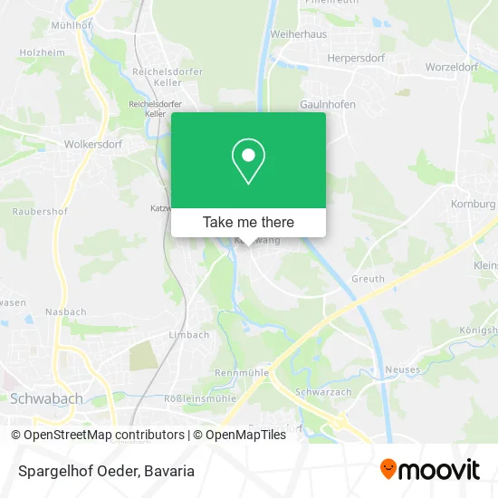 Карта Spargelhof Oeder