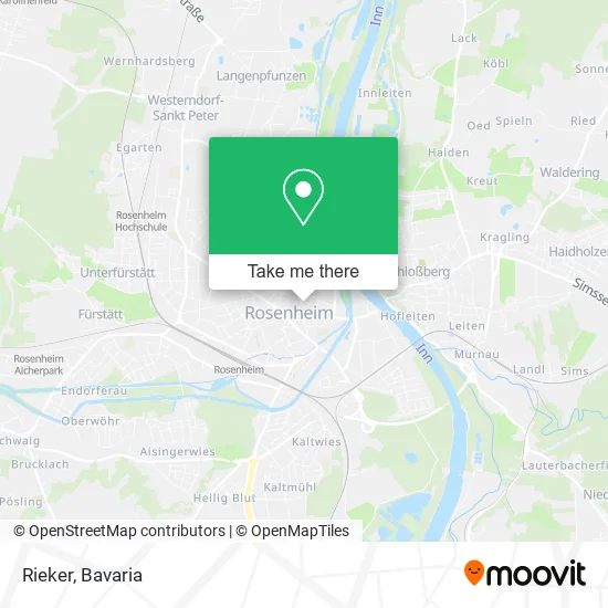Карта Rieker