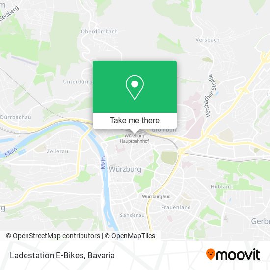 Ladestation E-Bikes map