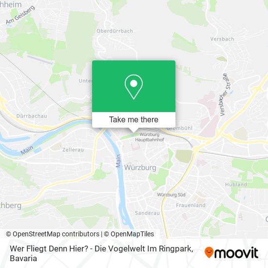 Карта Wer Fliegt Denn Hier? - Die Vogelwelt Im Ringpark