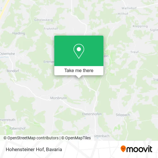 Карта Hohensteiner Hof