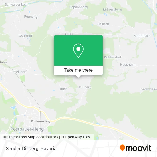Карта Sender Dillberg
