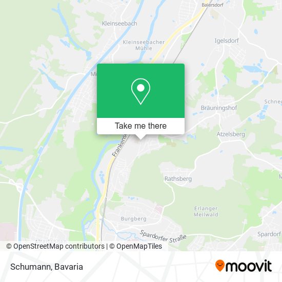 Карта Schumann
