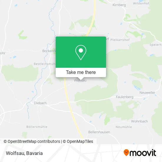 Карта Wolfsau