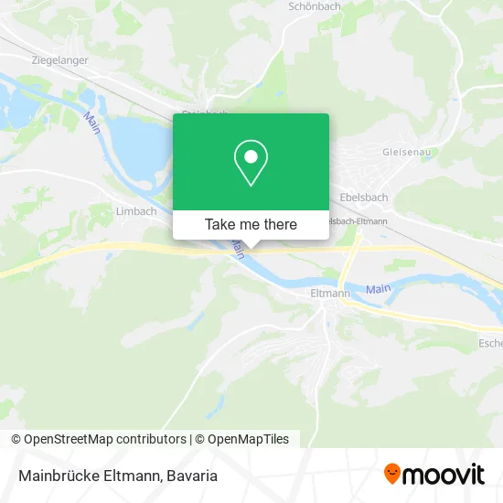 Карта Mainbrücke Eltmann