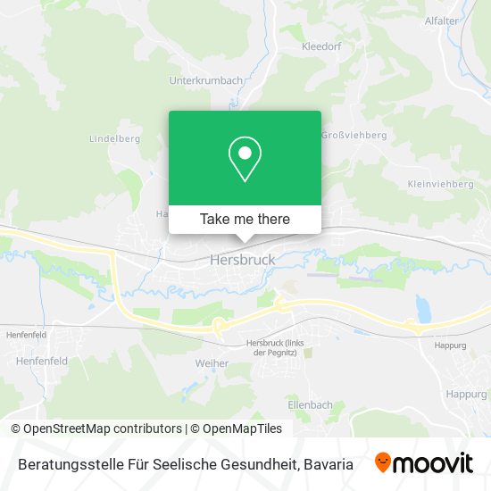 Beratungsstelle Für Seelische Gesundheit map