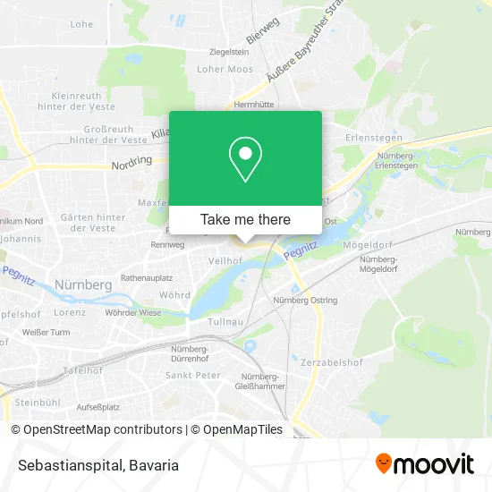 Карта Sebastianspital
