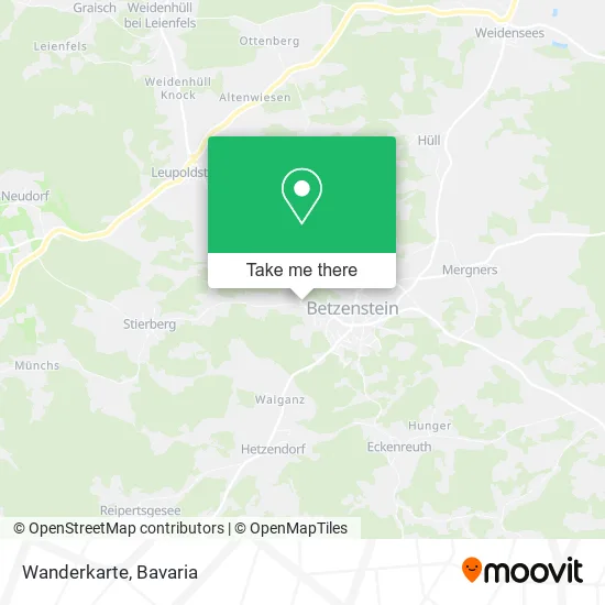 Карта Wanderkarte