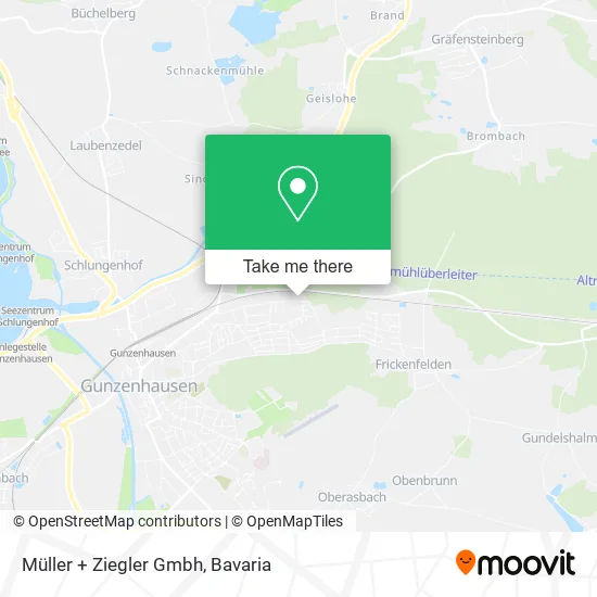 Карта Müller + Ziegler Gmbh