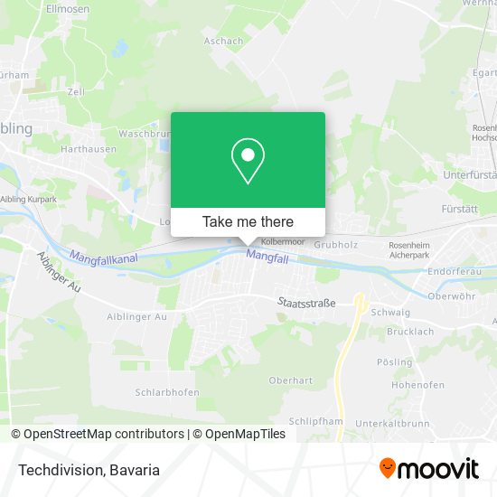 Карта Techdivision