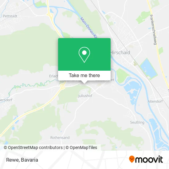 Карта Rewe