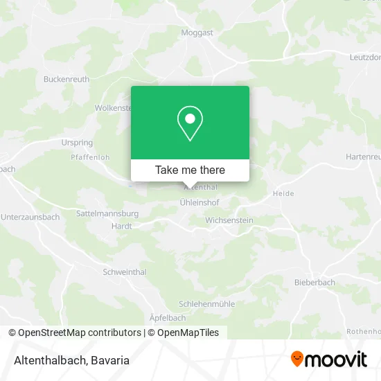 Карта Altenthalbach