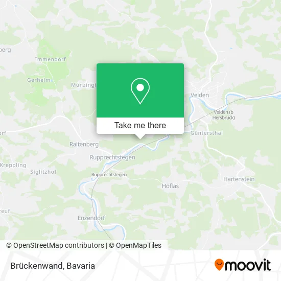 Карта Brückenwand