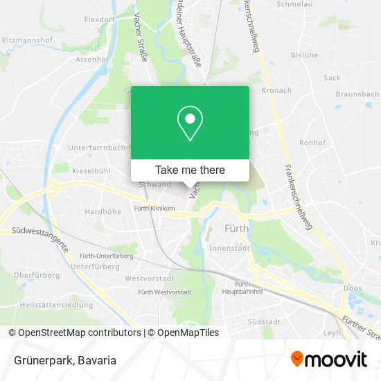 Карта Grünerpark