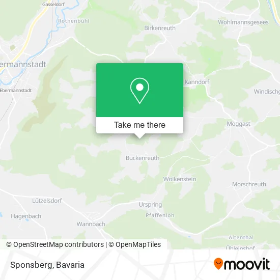 Карта Sponsberg