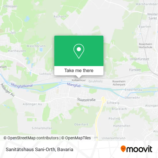 Карта Sanitätshaus Sani-Orth