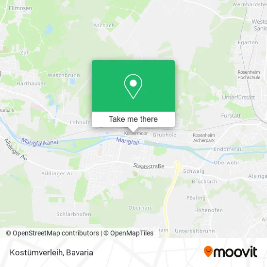 Карта Kostümverleih