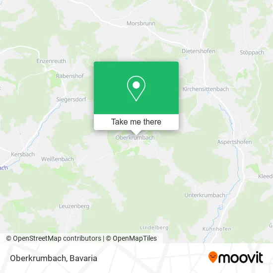 Карта Oberkrumbach