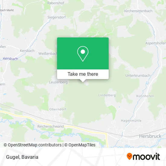 Карта Gugel