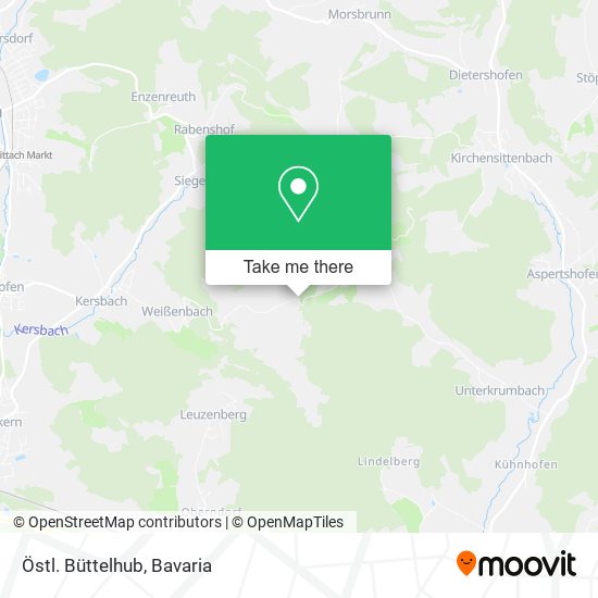 Östl. Büttelhub map