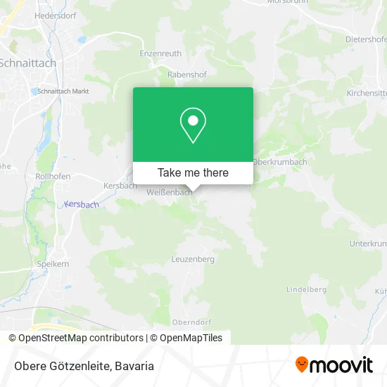 Карта Obere Götzenleite
