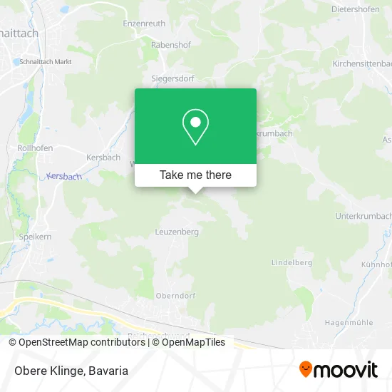 Карта Obere Klinge