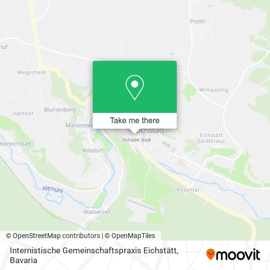 Internistische Gemeinschaftspraxis Eichstätt map