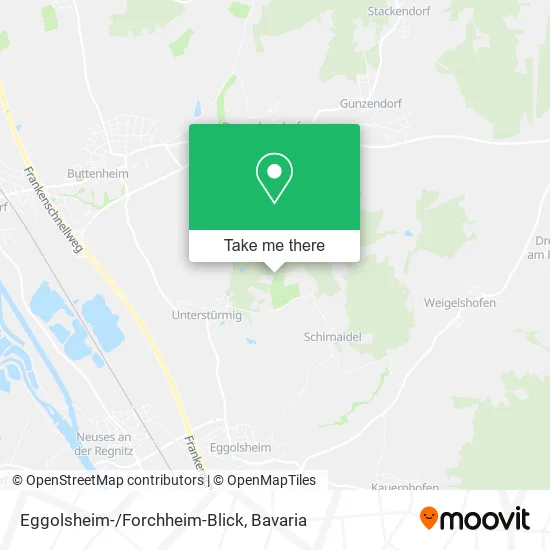 Карта Eggolsheim-/Forchheim-Blick