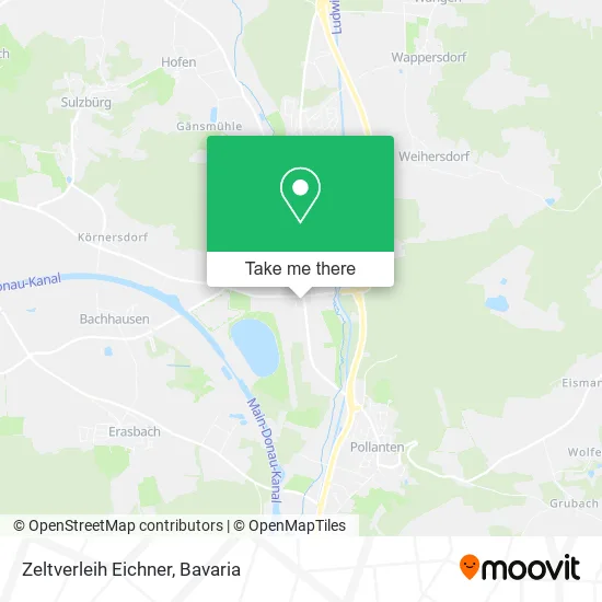 Карта Zeltverleih Eichner
