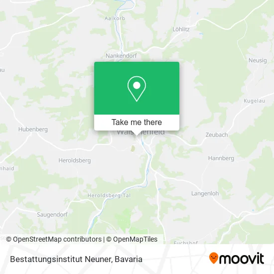 Карта Bestattungsinstitut Neuner