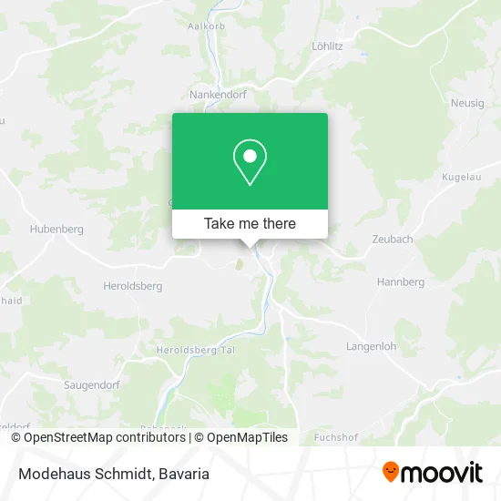 Карта Modehaus Schmidt