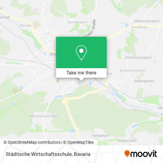 Städtische Wirtschaftsschule map