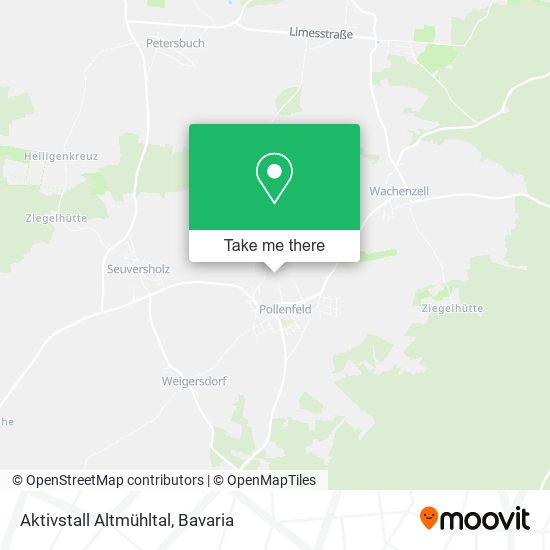 Aktivstall Altmühltal map