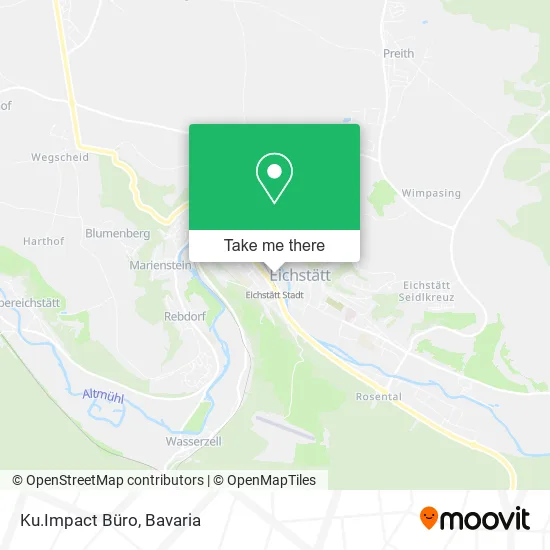 Карта Ku.Impact Büro