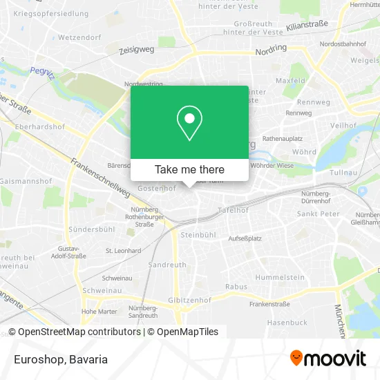 Карта Euroshop