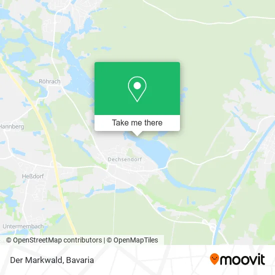 Карта Der Markwald