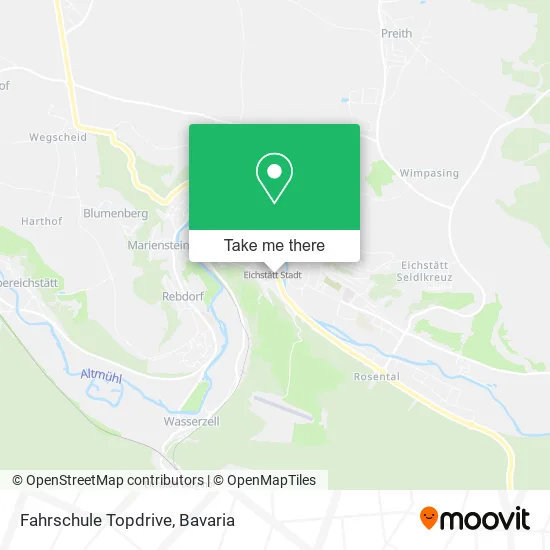 Карта Fahrschule Topdrive