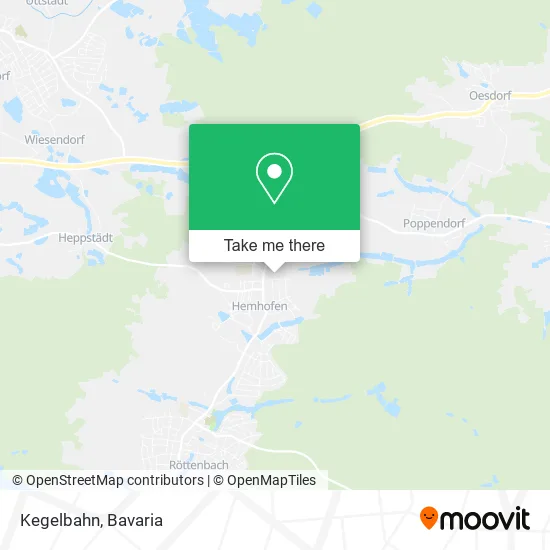 Карта Kegelbahn