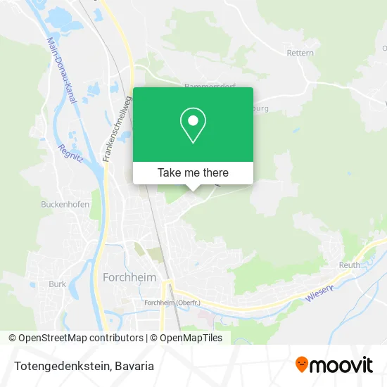 Карта Totengedenkstein