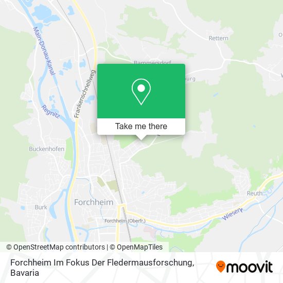 Forchheim Im Fokus Der Fledermausforschung map